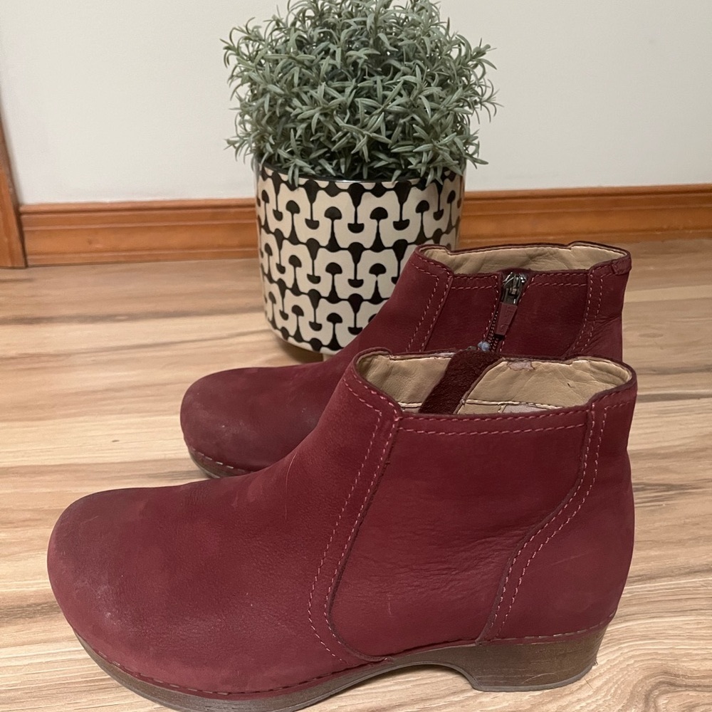 Dansko Suede Ankle Boot